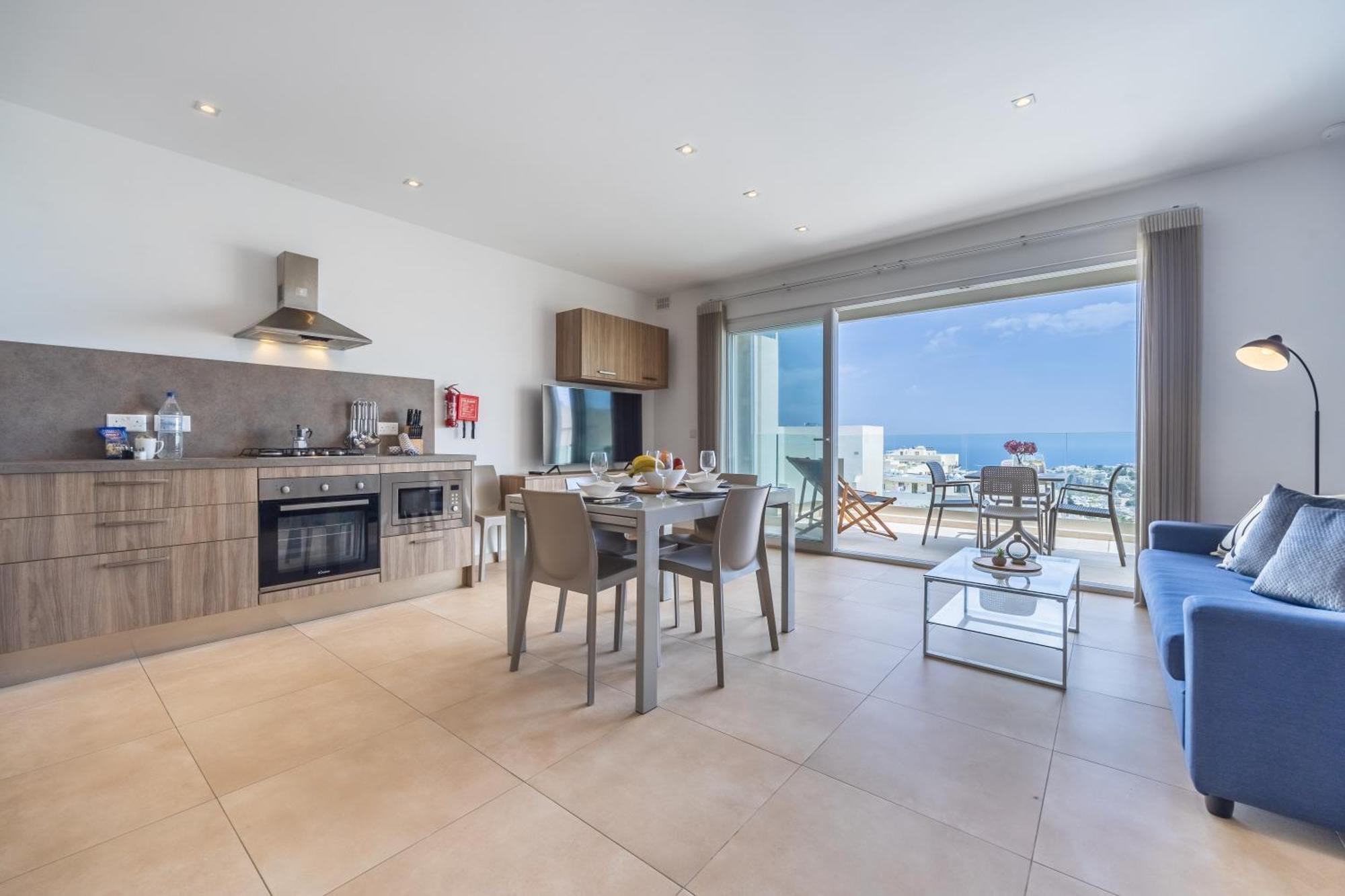 Fl5 Thelodge Amazing Views W Terrace By Homely Mellieħa Exterior foto