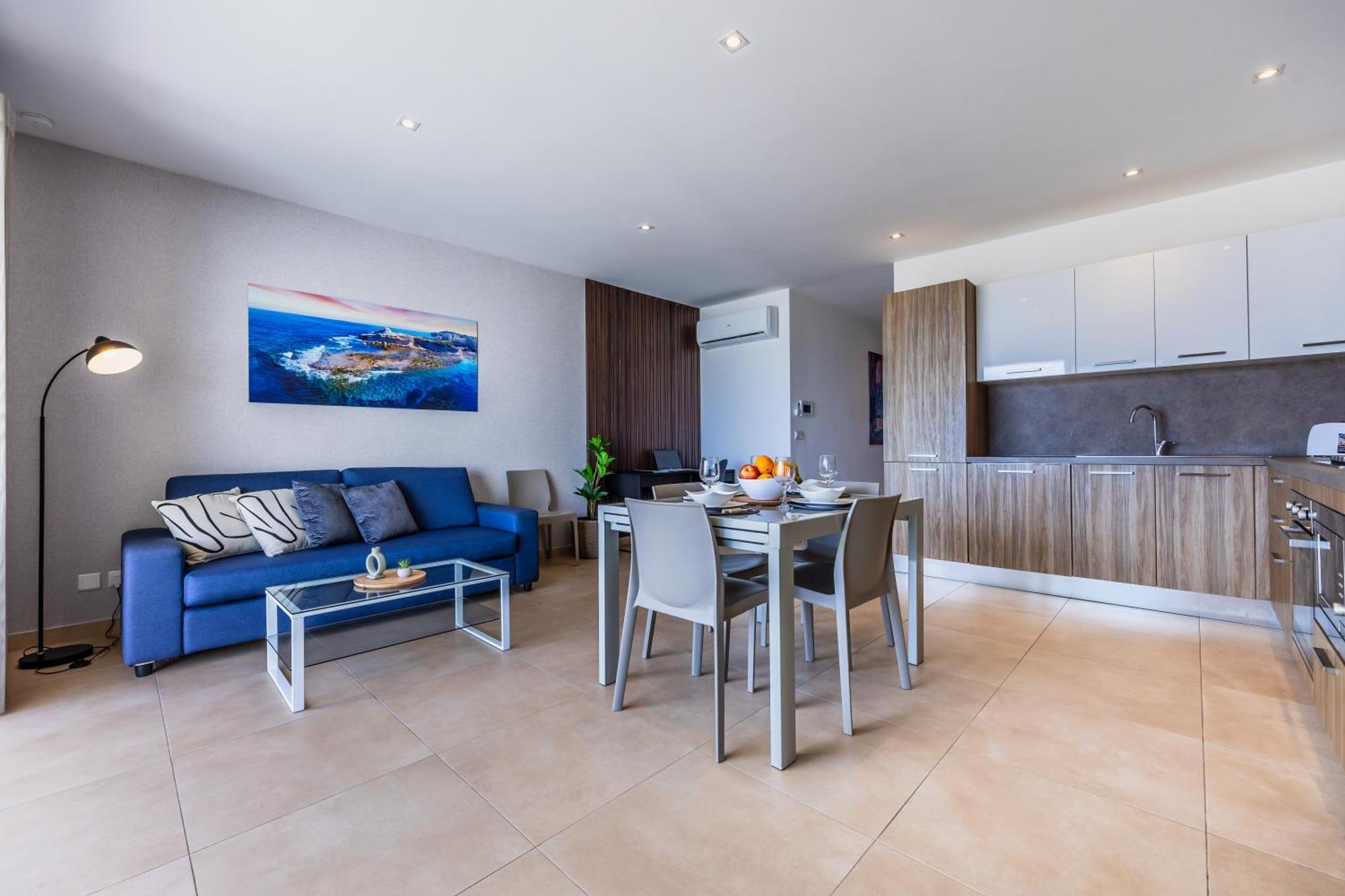 Fl5 Thelodge Amazing Views W Terrace By Homely Mellieħa Exterior foto